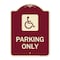 Signmission ADA Compliant Parking AccessibleHeavy-Gauge Aluminum Architectural Sign, 24" x 18", BU-1824-24662 A-DES-BU-1824-24662 - alternate 1